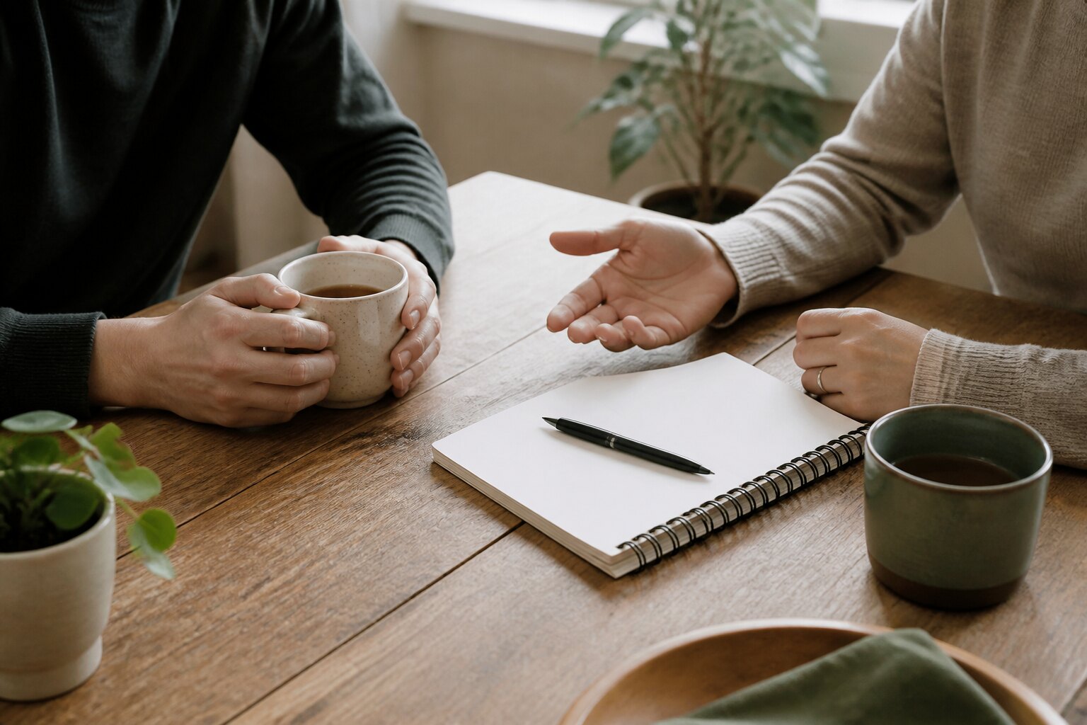 Editorial still life for family treatment questions